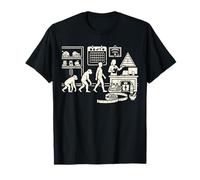 Nutritionist Evolution Funny Healthy Living Job Work Graphic T-Shirt