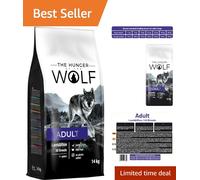 Nutritious Lamb & Rice Granules - 14kg Pack of Adult Dog Food for Happy Tummies