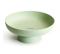 NUTRIUPS Fruit Bowls for The Kitchen Plastic Green Fruit Basket Decorative Fruit Bowl
