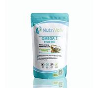 Nutrivolv Ultra Purified Omega 3 Fish Oil Capsules With Essential Fatty Acids EPA & DHA Supports Heart, Eye & Brain Health | 90 Softgel Capsules