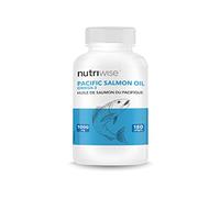 Nutriwise Wild Salmon Oil 1000mg 180 softgels Omega 3 EPA DHA