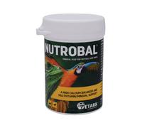B&Q Supplement Nutrobal – Calcium, Vitamin D3 & Mineral for Birds & Reptiles, Powder 50g