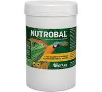 Nutrobal Calcium + Vitamin D3 for Reptiles, Birds & Rabbits 250g powder; high-potency Ca with 46:1 Ca:P, dust onto food for bones and reproduction