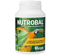 Nutrobal, Calcium & Vitamin D3 Mineral Supplement for Birds & Reptiles, Powder, Easy to Administer, 100g
