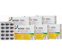 Nutrof Total Eye Supplement, Lutein, Zeaxanthin & Omega 3, 6 Pack 180 Caps