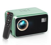 NUTROMO Projector with Wifi and Bluetooth, Native 1080P Portable Mini Projector 4K Support, E-Focus & Auto Keystone Projector for Bedroom/Home/Outdoor, Compatible with Smartphone/HDMI/USB/TV Stick