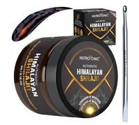 NutroTonic® Authentic Himalayan Shilajit | Most Potent 60 Days Sundried 40X Nano Filtered Pure Himalayan Shilajit Resin | Ethically Wild Crafted +17000 FT | Premium Quality Guaranteed - 30 Servings