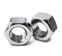 Nuts About Bolts M8 Hex Full Nuts A2 Stainless Steel DIN 934 | 13mm AF | 8mm Metric Thread | Corrosion Resistant | Pack of 20