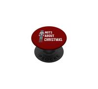 NUTS ABOUT CHRISTMAS! NUTCRACKER SQUAD Fun Ballet Meme PopSockets Adhesive PopGrip