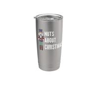 Nuts About Christmas! Nutcracker Squad Fun Ballet Meme Stainless Steel Insulated Tumbler