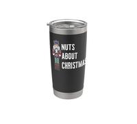 Nuts About Christmas! Nutcracker Squad Fun Ballet Meme Stainless Steel Insulated Tumbler