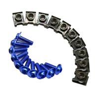 Nuts And Bolts Set Compatible With CB599 For CB600 For Hornet Motorbike Fairing Bolts Body Fastener Clips Screws Motorbike Screw Connection Bolts Decoration