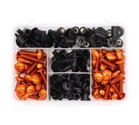 Nuts And Bolts Set Compatible With For Ninja 250 For EX250 For Ninja 300 For EX300 Motorcycle Self Tapping Combination Motorcycle Bolts Combination