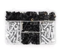 Nuts And Bolts Set Compatible With For Ninja1000 For Z1000S For GPZ500 Motorcycle Bolts Combination Kit Screw Connection Bolts Decoration Motorcycle