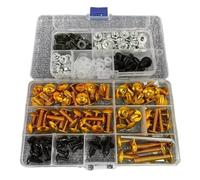 Nuts And Bolts Set Compatible With For Ninja250 For Ninja300 For Ninja400 Bodywork Fairing Screw Mount Kit Bolts And Nuts Motorcycle Screw Combination