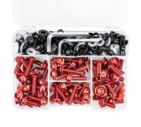 Nuts And Bolts Set Compatible With For Versys650 For Ninja650R For Ninja1000 Self Tapping Screw Combination Motorcycle Bolts Combination Kit Complete