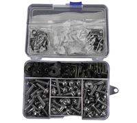 Nuts And Bolts Set Compatible With For Z650 For Ninja 650 For Ninja 650R Motorcycle Complete Fairing Bolts Kit Screws Nut Motorcycle Bolts Combination