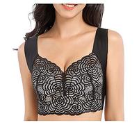 Nuts Are Remix Bra Vest Sports Seamless Lace Hollow Out Women's Ring Sexual Breasts Fitness Underwear No Steel Underbust Sweat Protection, gray, XL