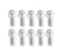 Nuts Bolt Lug Stud Compatible With Benz For E350 2006-2016 For GLA250 2015-2023 Car Wheel Studs 10Pcs Wheel Nut For Bolt Set Hub Lug Tyre