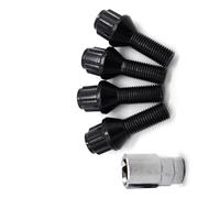 Nuts Bolt Lug Stud Compatible With Bmw For E92 For E93 For E12 Car Wheel Studs 4x M12x1.5 28mm Lug Locking For Bolt Nut Set