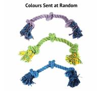 "Nuts for Knots" 3 Knot Rope Dog Toy, Large