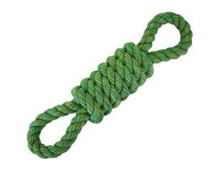 Nuts For Knots King-Size Coil Figure of 8 Rope Dog Toy"