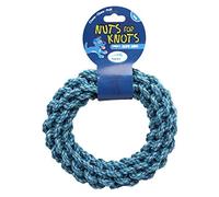 HappyPet Dog Toy Nuts 4 Knots Rope Ring - Assorted Colours - Large
