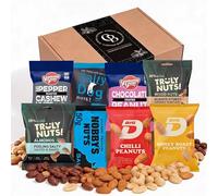 Nuts Gift Set & Snacks Hamper - Includes a Mix of Nuts, Peanut, Cashew, Almond, Roasted and Flavoured Nuts Gift. Gift Ready, All Occasions - Mixed Nut Hamper