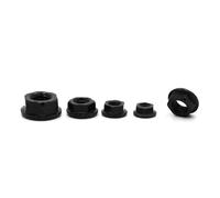 Nuts M3 M4 M5 M6 M8 M10 M12 White Zinc/Color Zinc/Black Carbon Steel/Stainless Steel Hex Lock Nut Serrated Spinlock Flange Nut(Black Carbon Steel,M6 10pcs)