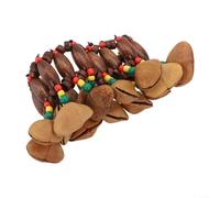 Nuts Shell Bracelet Engage in the Joy of African Music with This Unique Rattle