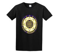 NUTS SNACKS Kukkiwon World Taekwondo 2 Men Cotton Blend Shirt Black S