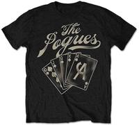NUTS SNACKS Men's Pogues Ace T-Shirt Medium T-Shirt Black XL