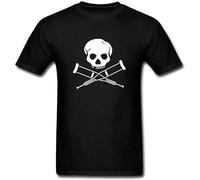 NUTS SNACKS Men's Tv Series Jackass T-Shirt Black S