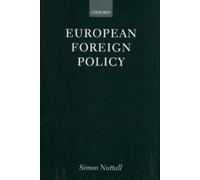 Nuttall - European Foreign Policy - New hardback or cased book - P555z