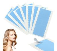 NUTTDOO Hair Extension Tape Double Sided Hair Tape Tabs,84PCS Adhesive Replacement for Wig 4 x 0.8cm(Blue)