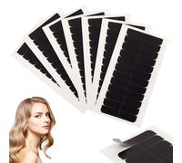 NUTTDOO Hair Extension Tape Double Sided Hair Tape Tabs,84PCS Adhesive Replacement for Wig 4 x 0.8cm (Black)