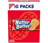 Nutter Butter Peanut Butter Sandwich Cookies, 1.90oz - 54g x Pack of 10