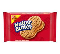 Nutter Butter, Peanut Butter Sandwich Cookies, Family Size, 16 Ounce