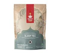 Nutty Yogi 100% Natural Chamomile Green Tea for Good Sleep & Relaxation |Herbal Tea Blend of Chamomile, Lavender, Ashwagandha, Lemon Balm, Orange Rind, Shankhpushpi - 50 gm