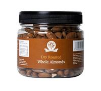 Nutural World Dry roasted Whole Almonds - Unsalted (500g)