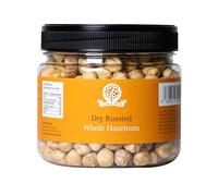 Nutural World - Dry Roasted Whole Hazelnuts - Unsalted (500g) - Great Taste Award Winner