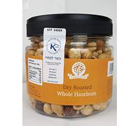 Nutural World - Dry Roasted Whole Hazelnuts - Unsalted (500g) - Kosher for Passover - Great Taste Award Winner