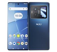 NUU B40 5G Phone Unlocked Dual SIM Dual AMOLED Display 120Hz 64MP Camera 8GB+256GB Android 15 US Version Midnight Gray