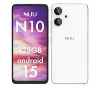 NUU N10 Basic Cell Phone for T-Mobile, Mint, Metro, Qlink, Tello and Over 4GB/128GB, Perfect for Teens, Dual SIM 4G, Octa-Core 6.6" 90Hz HD+, Unlocked Phones