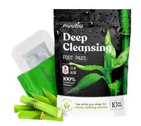 Nuubu Detox Foot Patches 10 Pcs Detox Foot Pads, Foot Detox Pads to Remove Toxins, Natural Deep Cleansing for Stress Relief & Deep Sleep, Enhance Blood Circulation