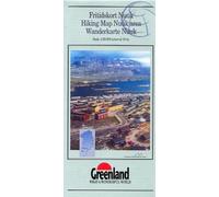 Nuuk hiking map (11A) 1:20,000 West Greenland Waterproof Map