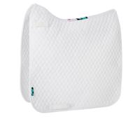 Nuumed Quilt Dressage Saddlepad (Sp11 Dr) - White - X-Large