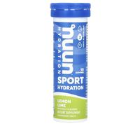 Nuun, Sport Hydration, Effervescent Electrolyte Drink, Lemon Lime, 10 Tablets