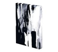 nuuna Notebook A5+ | Composition L - Zen | 3.5 mm Dot Grid | 256 Numbered Pages | 120 g Premium Paper | Jeans Label Material | Vegan | Sustainably Produced in Germany,Black / White / Grey