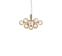 Nuura Apiales 9 Chandelier Brushed Brass/Optic Gold